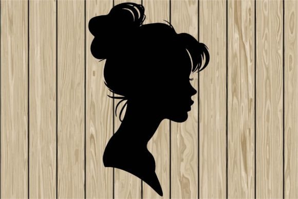 Download Woman Head Silhouette SVG - Silhouette svg Collection